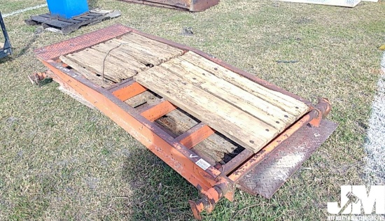 QTY OF (2) DOVETAIL TRAILER RAMPS, 100" X 41"