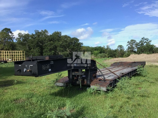 1990 WITZCO CHALLENGER RG35 MECHANICAL RGN LOWBOY TRAILER VIN: 1W9A11D27LS061061