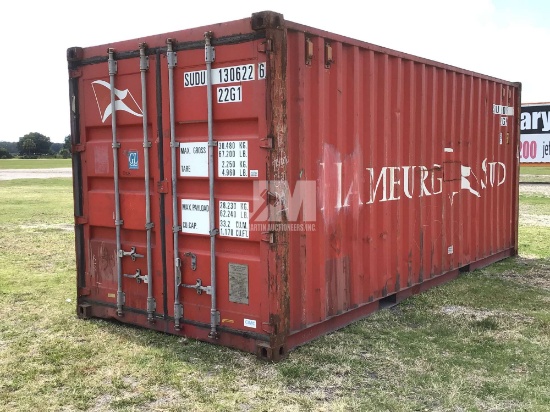 2007 CIMC 20' CONTAINER SN: SUDU1306226