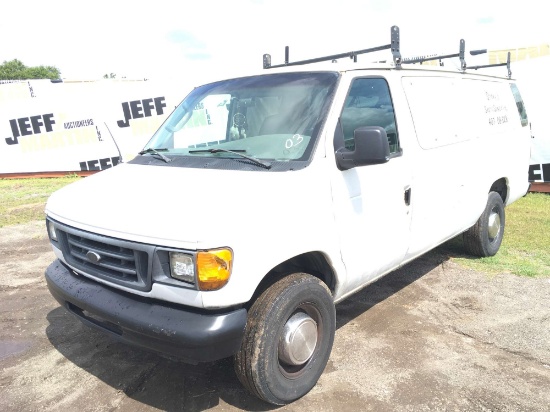2003 FORD E-350 VIN: 1FBSS31F53HA59479 CARGO VAN