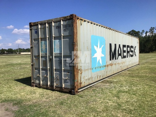 2007 MAERSK 40' CONTAINER SN: MSKU0097365