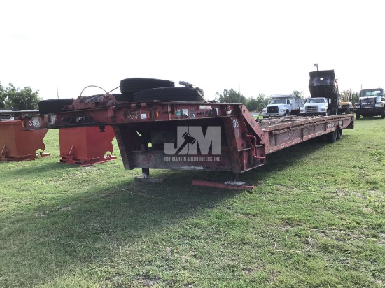 1989 LANDOLL 395 STEEL STEPDECK TRAILER VIN: 1DA72C799KM009659