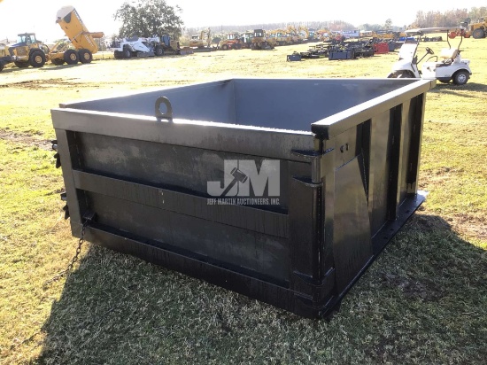 (UNUSED) 7 CU YD TRASH/DEBRIS CONTAINER, SN KC80424