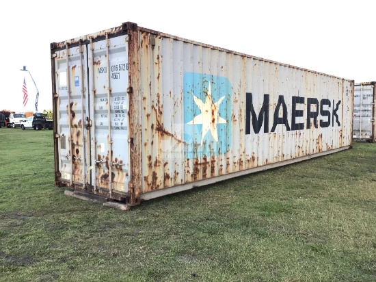 2007 CIMC LTD 40' CONTAINER SN: MSKU 0165726