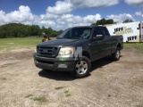2005 FORD F-150 EXTENDED CAB 4X4 PICKUP VIN: 1FTPX14544NA54626