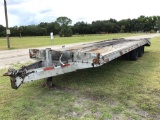 1991 BELSHE T-9 TAG A LONG EQUIPMENT TRAILER VIN: 16JF0182XM1022338