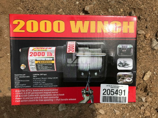 2000 LBS WINCH