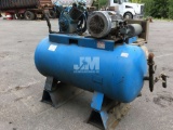 LEROI 550A SKID MOUNTED AIR COMPRESSOR SN: 4017X8015