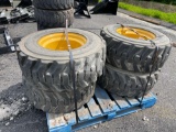 QTY OF (4) CATERPILLAR 12-16.5 TIRES