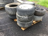 QTY OF (10) MISC SIZED TIRES