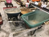 QTY OF (3) WHEELBARROWS