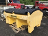 FISHER POLY CASTER SALT SPREADER TANK