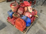 QTY OF MISC GAS CANS