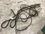 QTY OF MISC WIRE ROPE SLINGS