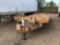 2000 BELSHE T-4 TAG A LONG EQUIPMENT TRAILER 6 TON VIN: 16JF01832Y1034287