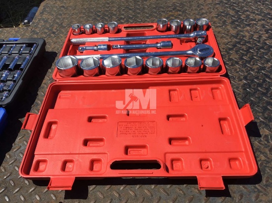 21 PIECE SOCKET WRENCH SET, 3/4" DRIVE 7/8"-2" WITH CARRY