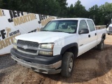 2003 CHEVROLET SILVERADO 2500HD CREW CAB 3/4 TON PICKUP VIN: 1GCHC23U83F203630