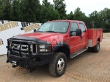 2006 FORD F-350 S/A UTILITY TRUCK VIN: 1FDWW37P16EC20574