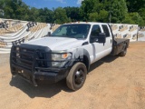 2011 FORD F-550 VIN: 1FD0W5HT0BEC02302 CREW CAB 4X4 FLATBED