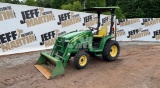 JOHN DEERE 3120 4X4 TRACTOR W/ LOADER SN: LV3120H310482