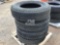 QTY OF (4) VARIOUS SIZE TIRES