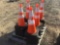 QTY OF (50) UNUSED SAFETY CONES