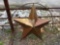 3' RUSTIC TIN METAL STAR