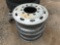 QTY OF (2) 11R22.5 ALUMINUM WHEELS