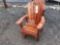 RED CEDAR AMISH BUILT GLIDER CHAIR