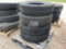 QTY OF (4) VARIOUS SIZE TIRES