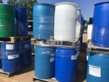 QTY OF APPROX 50 GAL POLY DRUMS