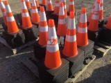 QTY OF (50) UNUSED SAFETY CONES