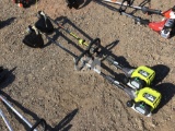 QTY OF (2) RYOBI S430 4 CYCLE WEEDEATERS