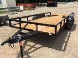 UTILITY TRAILER 7'X16'