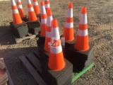 QTY OF (50) UNUSED SAFETY CONES