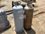 QTY OF (2) 100 LB PROPANE CYLINDERS