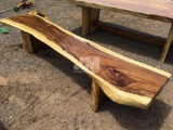 TEAKWOOD BENCH SEAT, 98.5