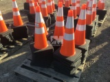 QTY OF (50) UNUSED SAFETY CONES