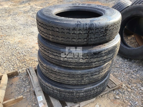 QTY OF 11R24.5 & 285;75R24.5 TIRES