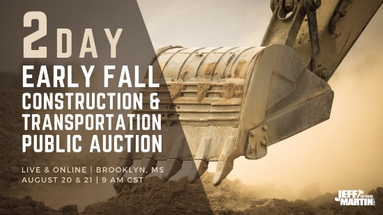 EARLY FALL CONST. & TRANS. AUCTION DAY 1 RING 1