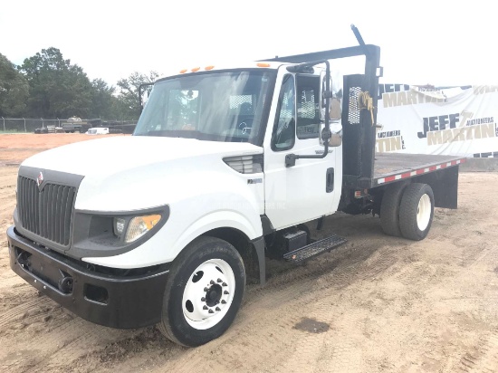 2012 INTERNATIONAL TERRASTAR VIN: 1HTJSSKK9CJ538559 REGULAR CAB FLATBED