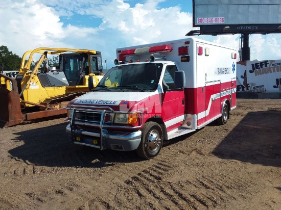 2002 FORD E-450 VIN: 1FDXE45F82HA11493 S AMBULANCE