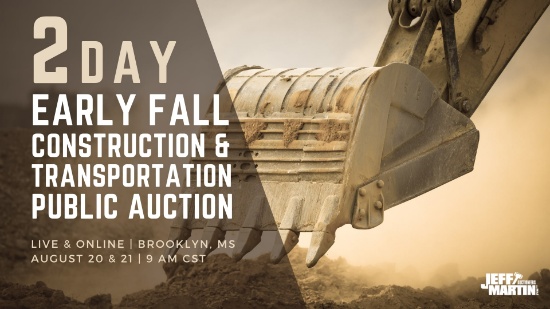 EARLY FALL CONST. & TRANS. AUCTION DAY 2 RING 1