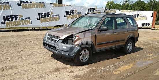 2002 HONDA CR-V VIN: JHLRD68432C019331 SUV