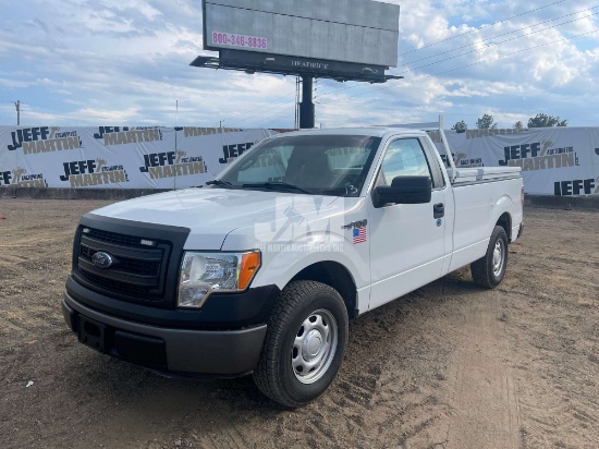 2013 FORD F-150XL REGULAR CAB PICKUP VIN: 1FTNF1CF5DKE41532