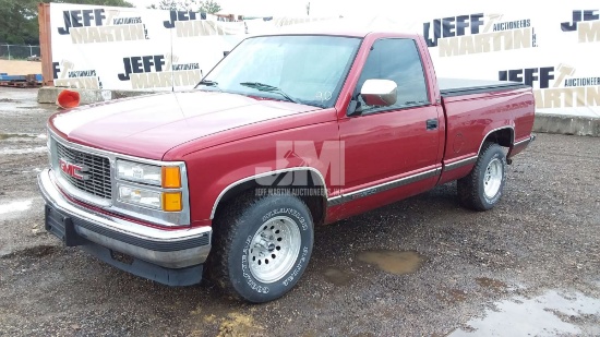 1990 GMC SIERRA 1500 REGULAR CAB PICKUP VIN: 1GTDC14Z7LZ533518