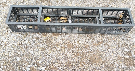 ROLL BAR GEAR BASKET, FITS POLARIS RANGER & KAWASAKI MULE