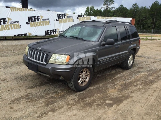 2004 JEEP GRAND CHEROKEE TRAIL RATED VIN: 1J4GW48N54C430397 SUV