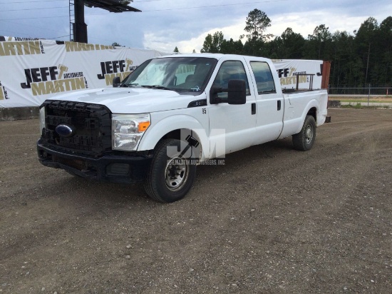 2012 FORD F-350XL SD CREW CAB 1 TON TRUCK VIN: 1FT8W3A61CEA23669