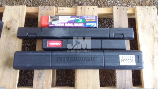 QTY (4) ASSORTED BRAND TORQUE WRENCHES
